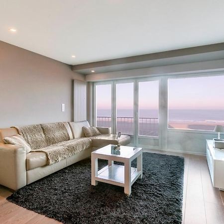 Montezuma Luxe Studio Met Frontaal Zeezicht Zonder Aparte Slaapkamer Apartment ออสเทนด์ ภายนอก รูปภาพ
